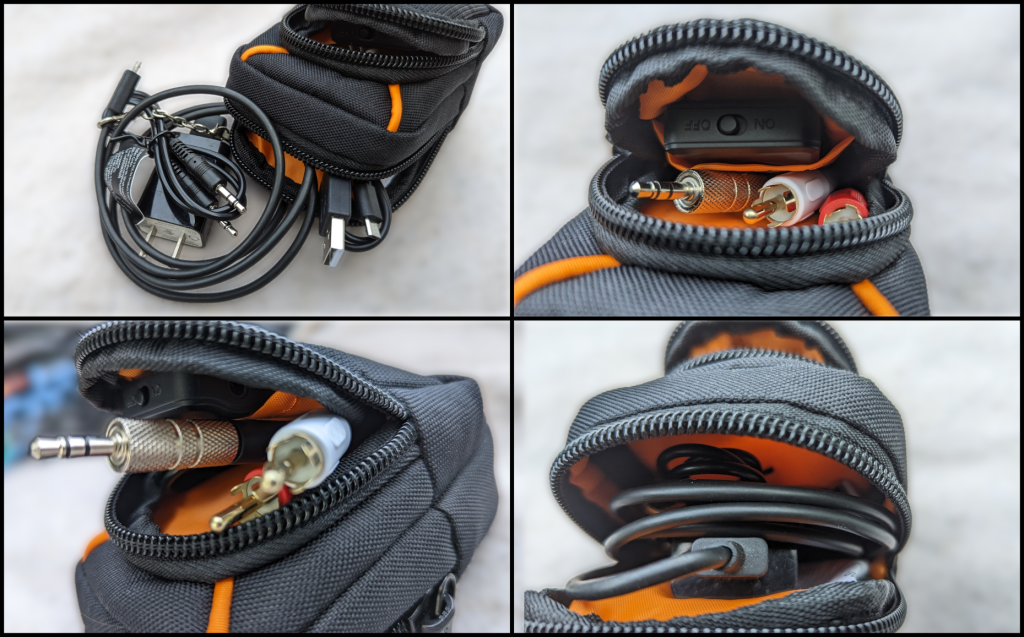 Camera Bag Usage Example